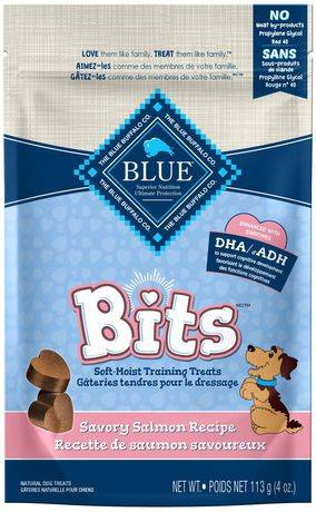 Blue Buffalo Bits Savory Salmon Training Treats (113 g)