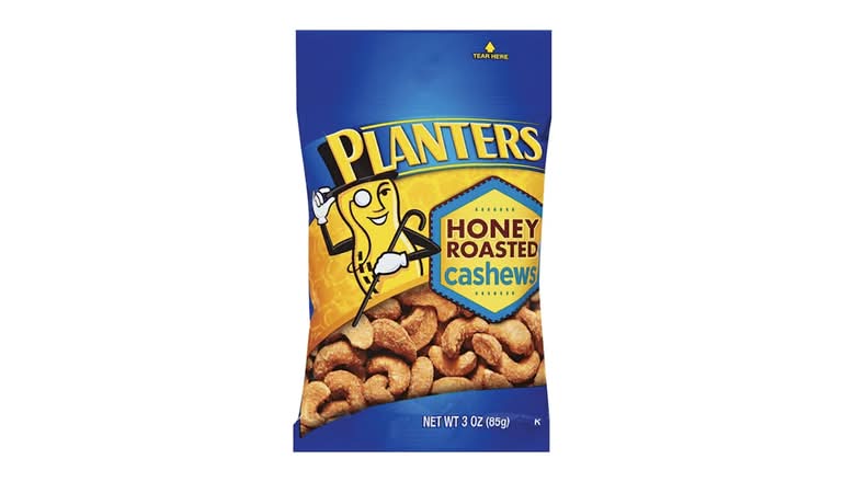Planters Honey Roasted Cashews 3 oz
