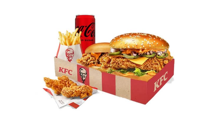 Spicy Cheese Hot Combo Meal