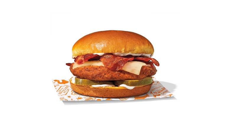 Blackened Bacon & Cheese Chicken Sandwich