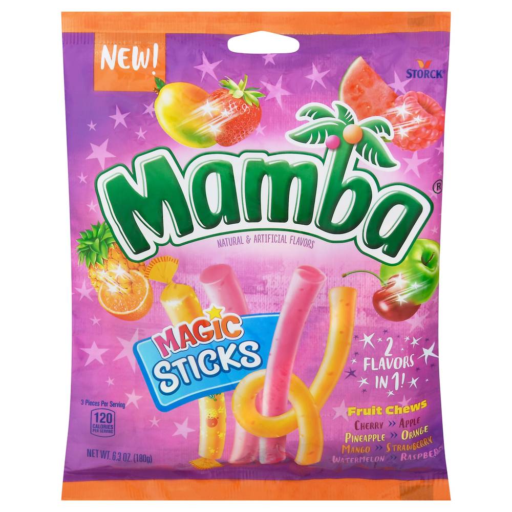 Mamba Magic Sticks Fruit Chews