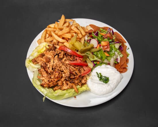 Assiette - Chawarma poulet