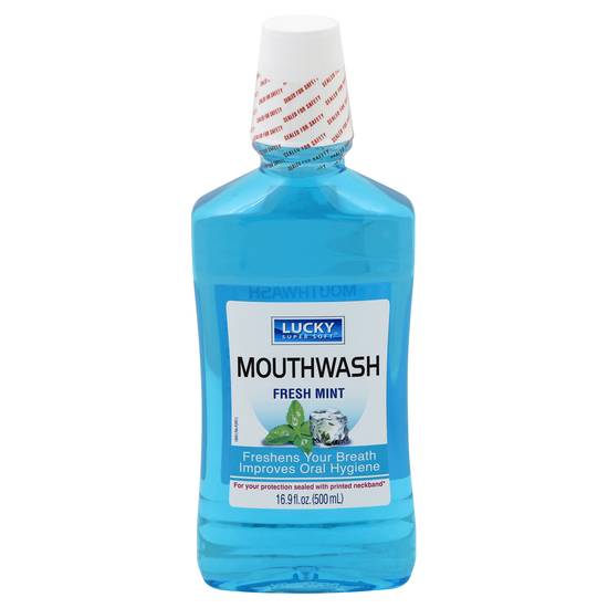 Lucky Mint Mouthwash (16.9 oz)