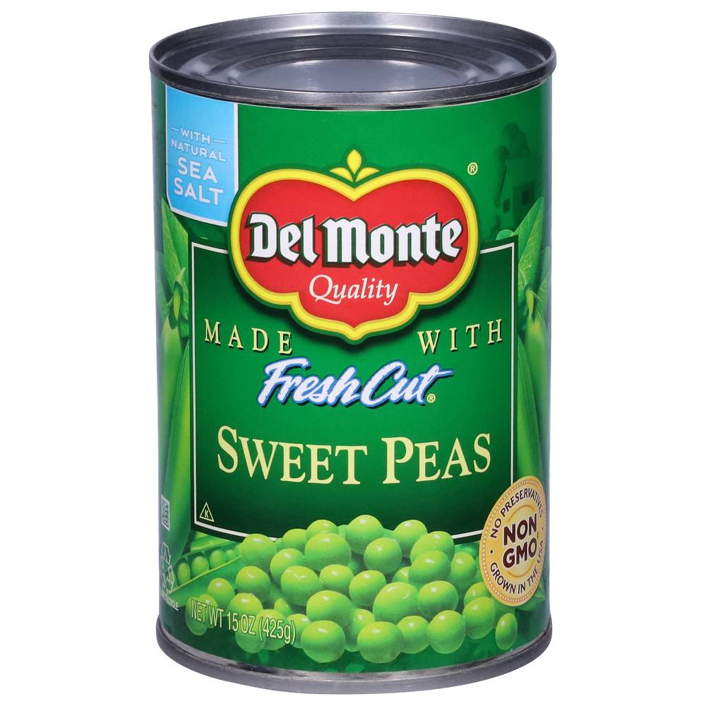 Del Monte Fresh Cut With Natural Sea Salt Sweet Peas