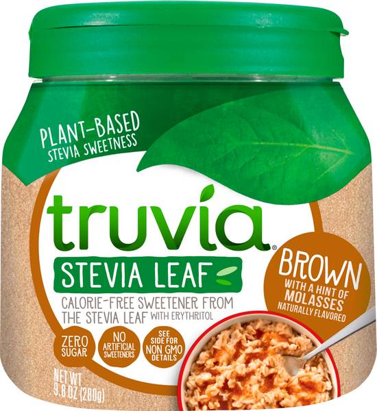 Truvia Calorie Free Brown Spoonable Sweetener From the Stevia Leaf (jar)
