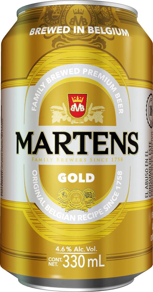 Martens cerveza gold (lata 330 ml)