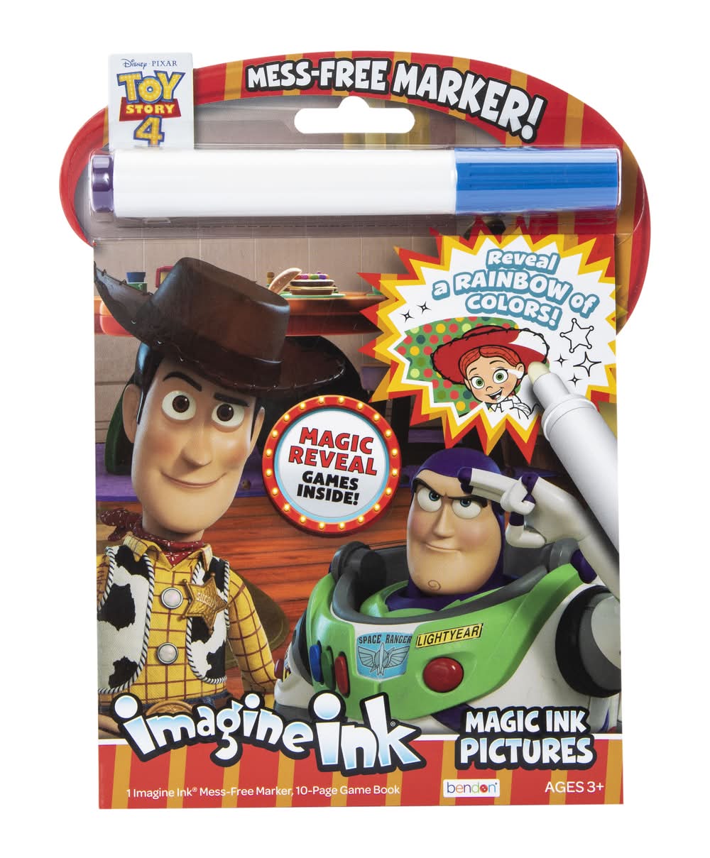 Imagine ink® Magic ink Pictures Mess-Free Coloring Book - Toy Story