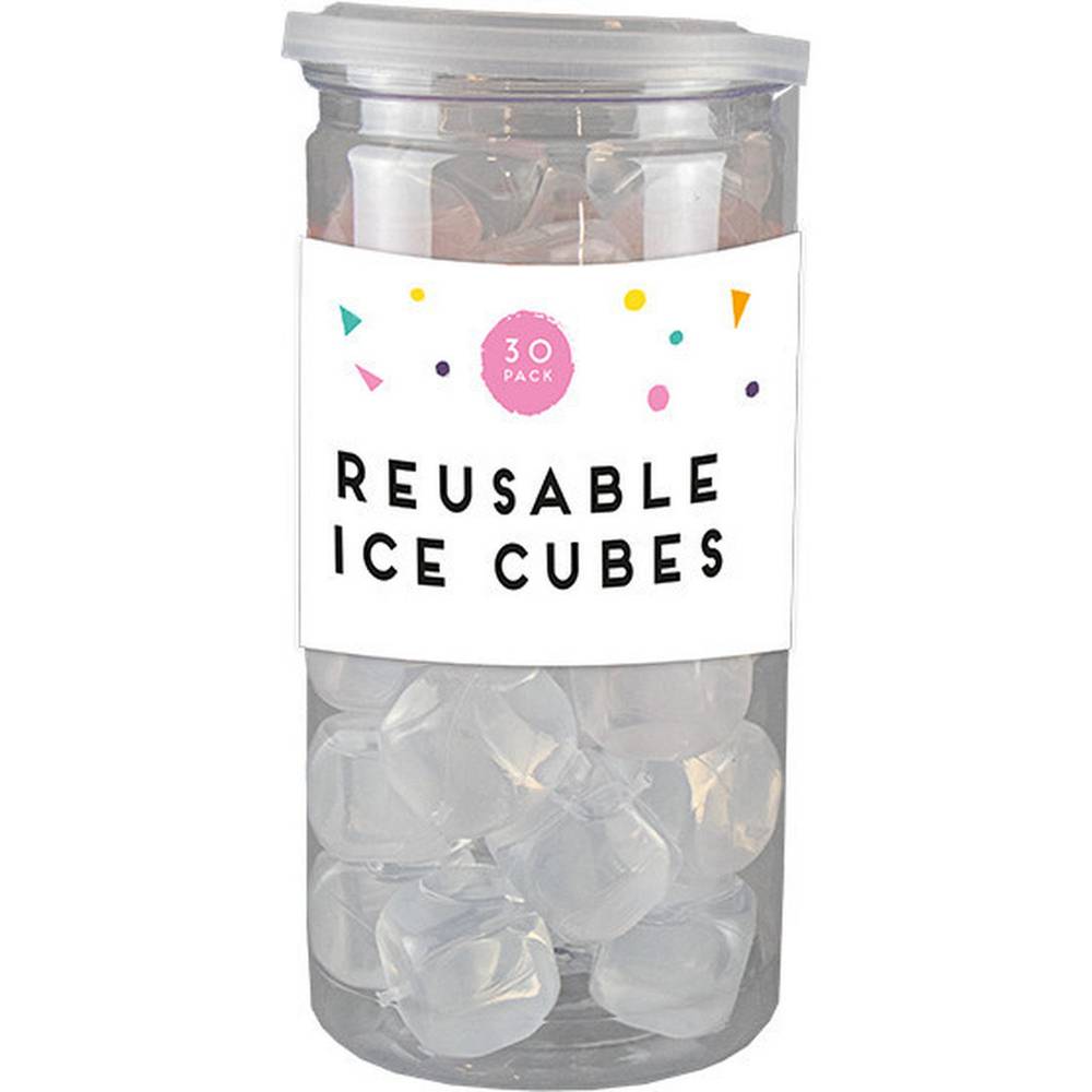 Reuseable ice cubes