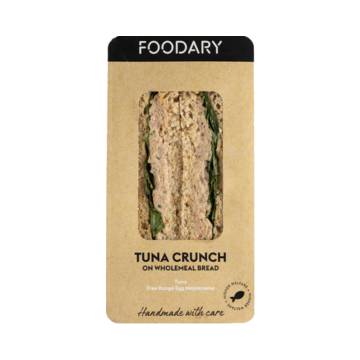 Foodary Tuna Crunch Sandwich on Wholemeal Bread 175g