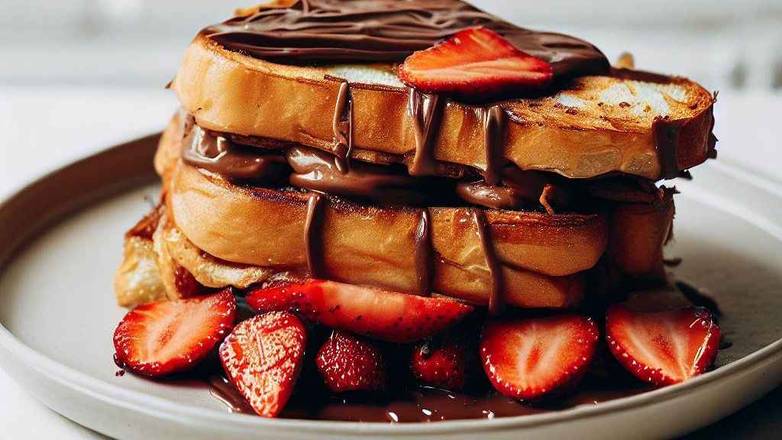 Stuffed Nutella French Toast