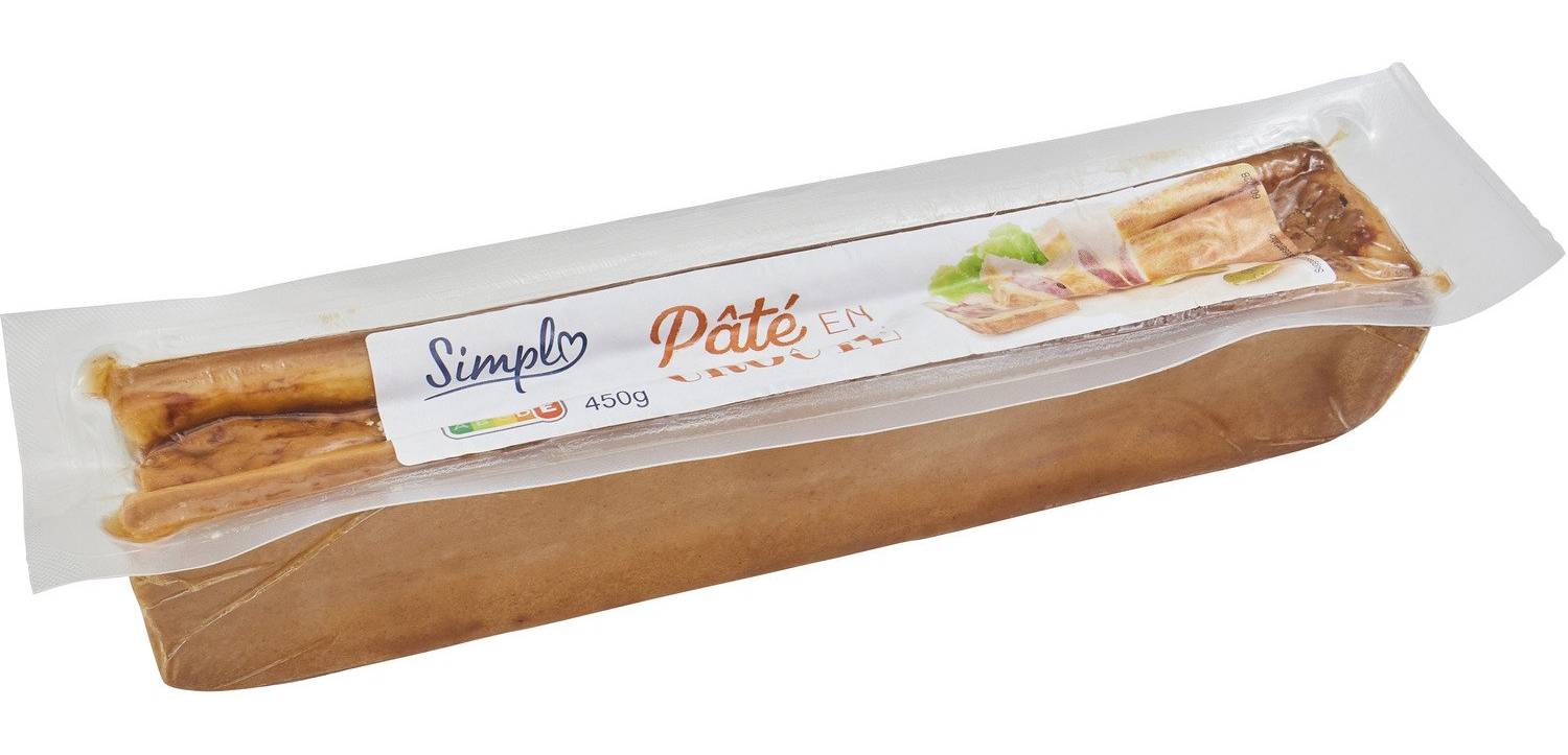 Simpl - Pâté en croûte (450g)