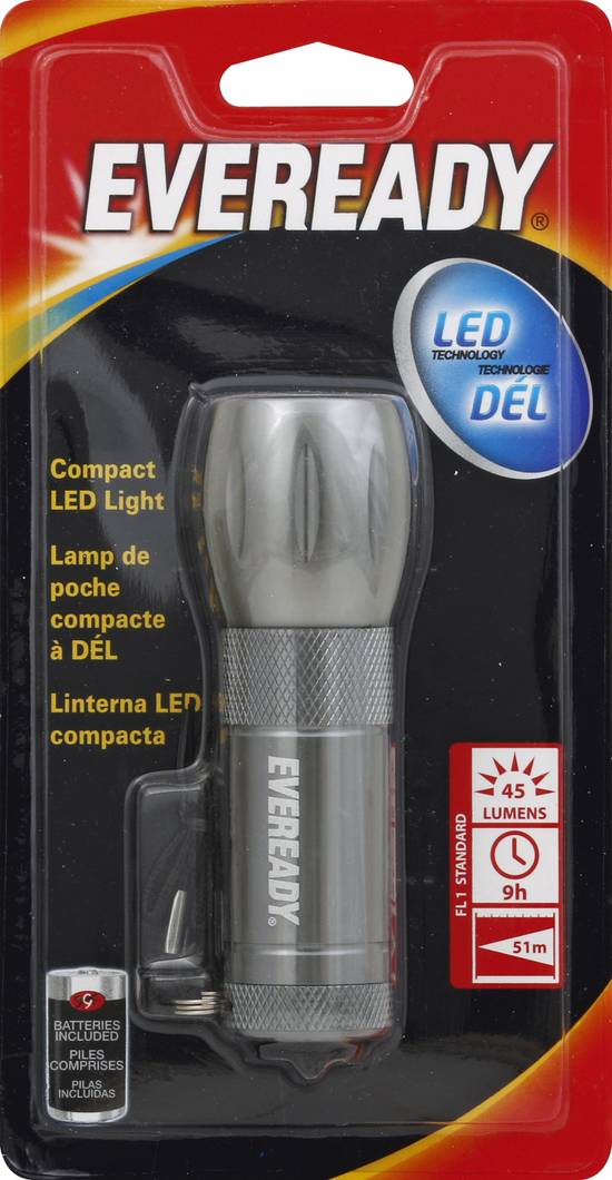 Eveready Compact Led Light With Aaa Batteries (1 set)