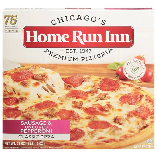 Home Run Inn Classic Sausage & Uncured Pepperoni Pizza (31 oz)