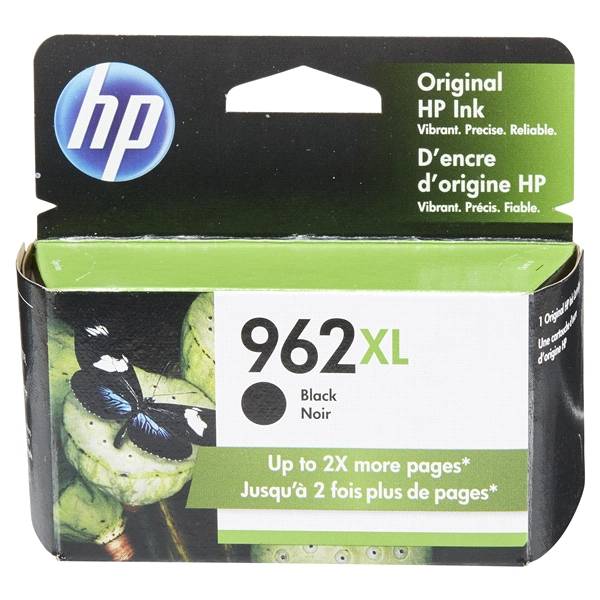 Hp 962xl High-Yield Black Ink Cartridge 3ja03an