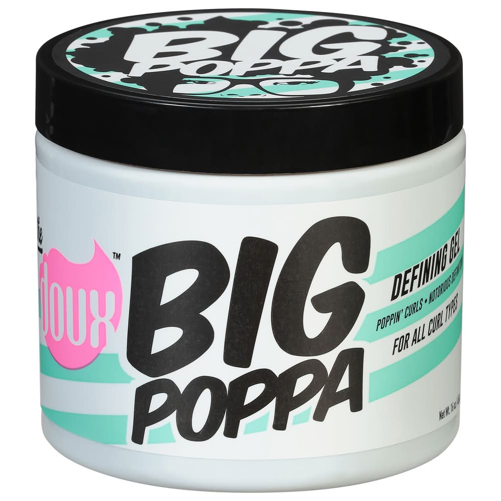 The Doux Big Poppa Poppin' Curls Notorious Definition Defining Gel (16 oz)
