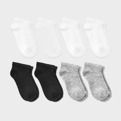 Dealworthy Toddler Ankle Socks, Assorted (8 ct)