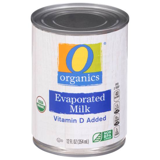 O Organics Organic Vitamin D Evaporated Milk (12 fl oz)