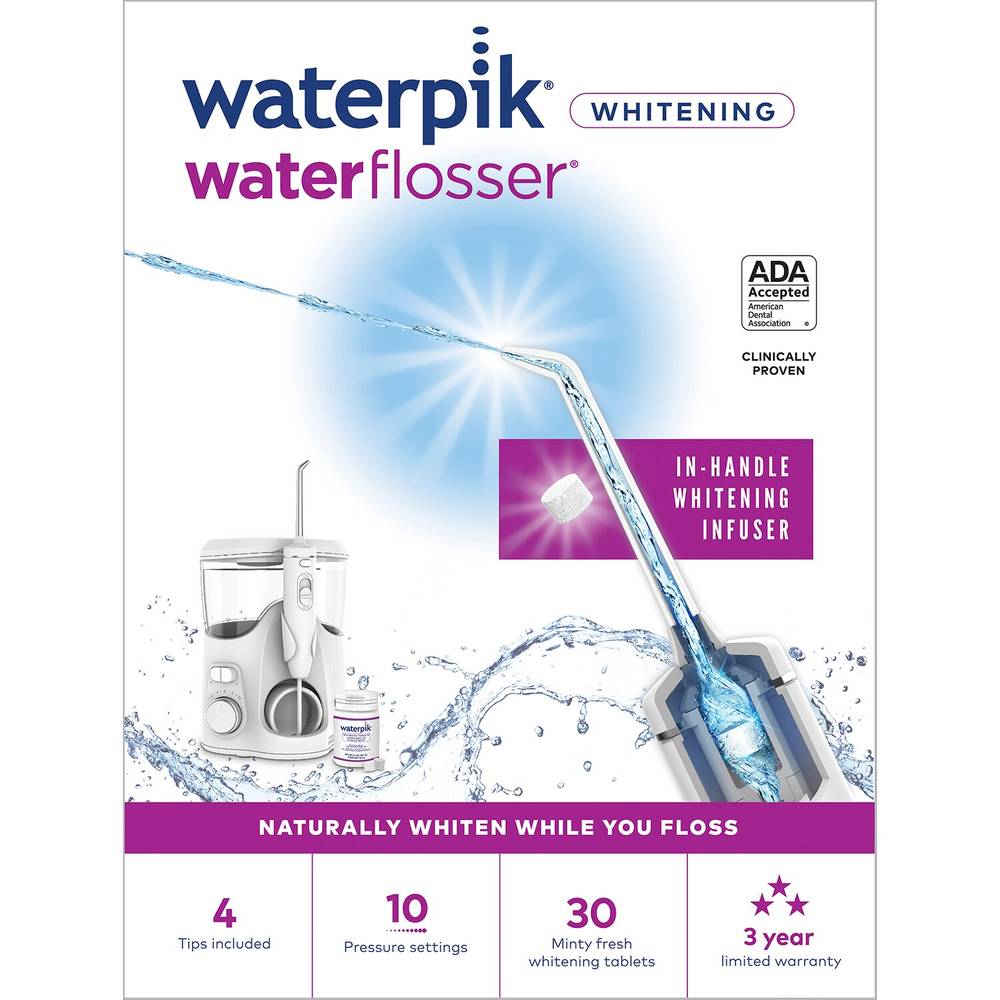 Waterpik Whitening Countertop Water Flosser, Wf-06