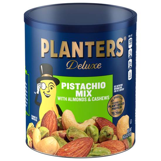Planters Deluxe Pistachio Almonds & Cashews Mix