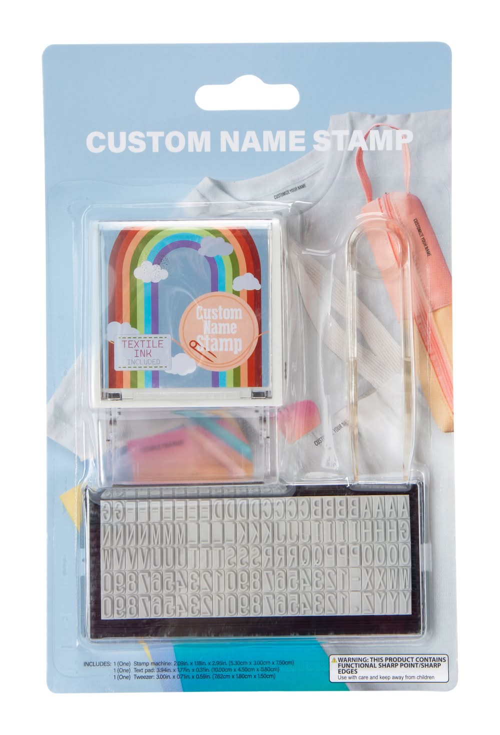 Custom Name Stamp Kit
