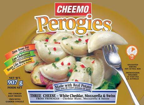 Cheemo Real Potato Perogies, Three Cheese (907 g)