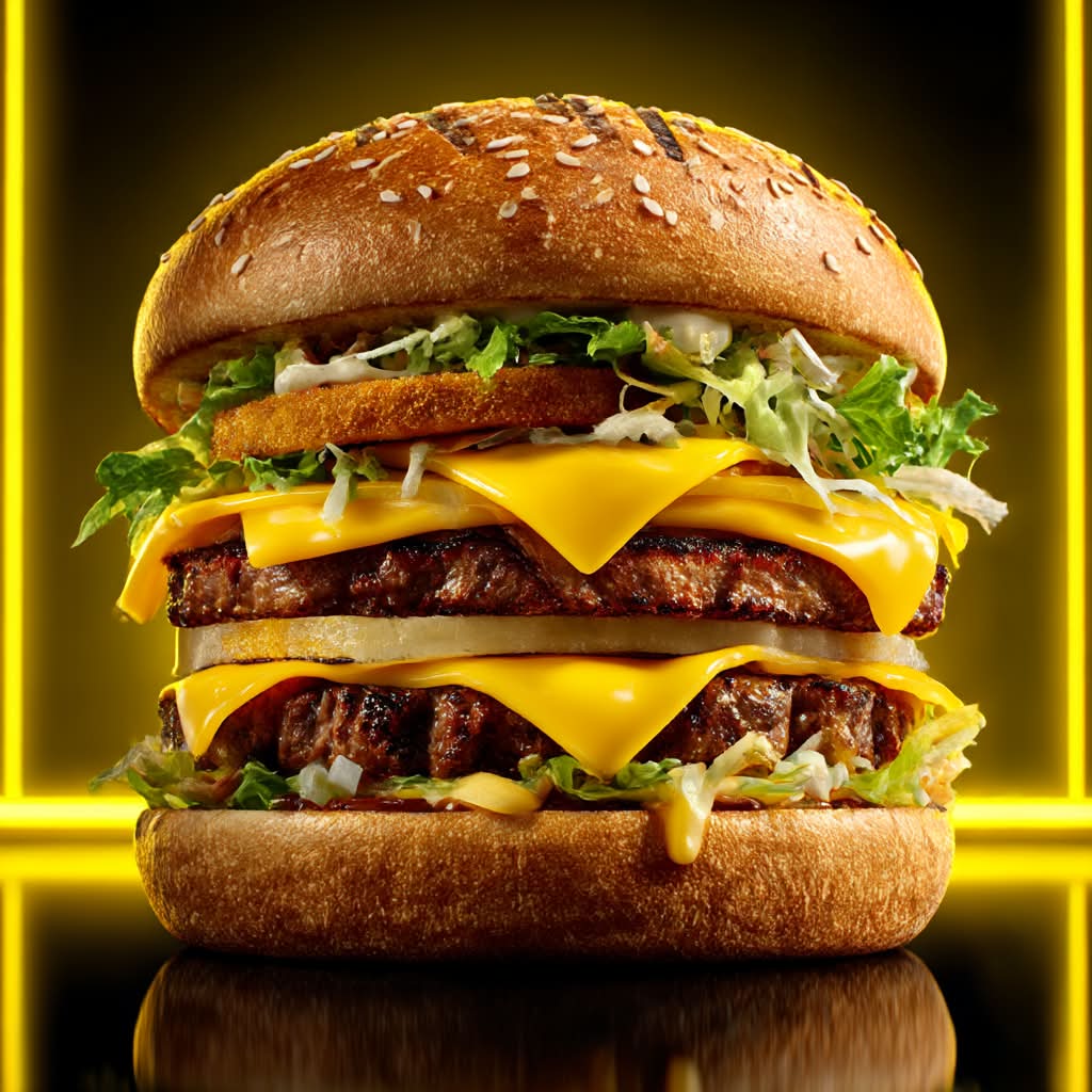 Victory burger "triple viande"
