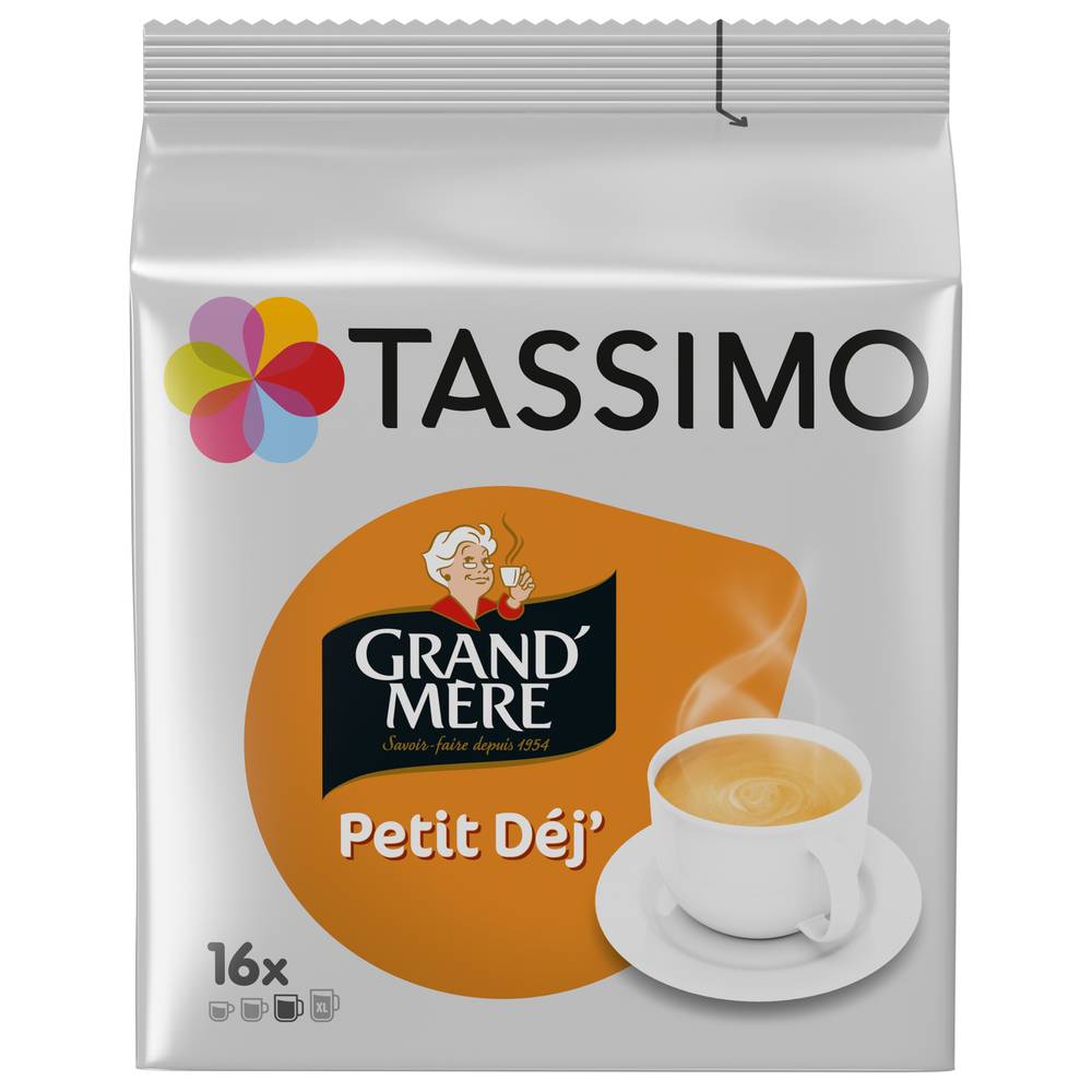 Tassimo - Grand'mère petit déj' café dosettes compatibles (16)