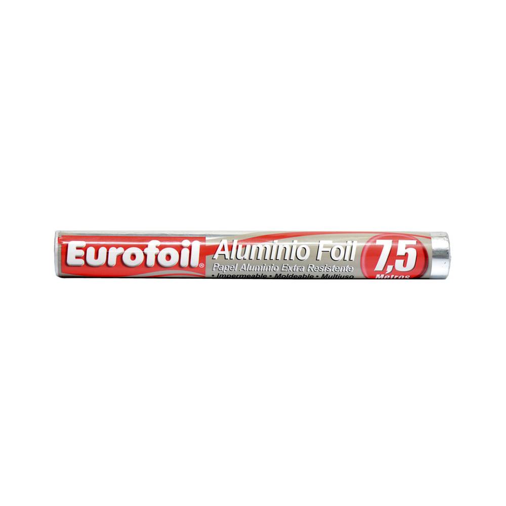 Eurofoil papel aluminio (rollo 7.5 m)