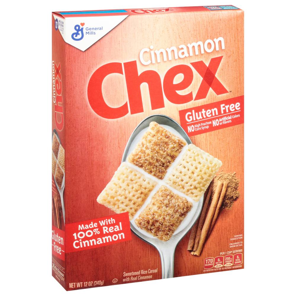 Chex Sweetened Cinnamon Rice Cereal (12 oz)