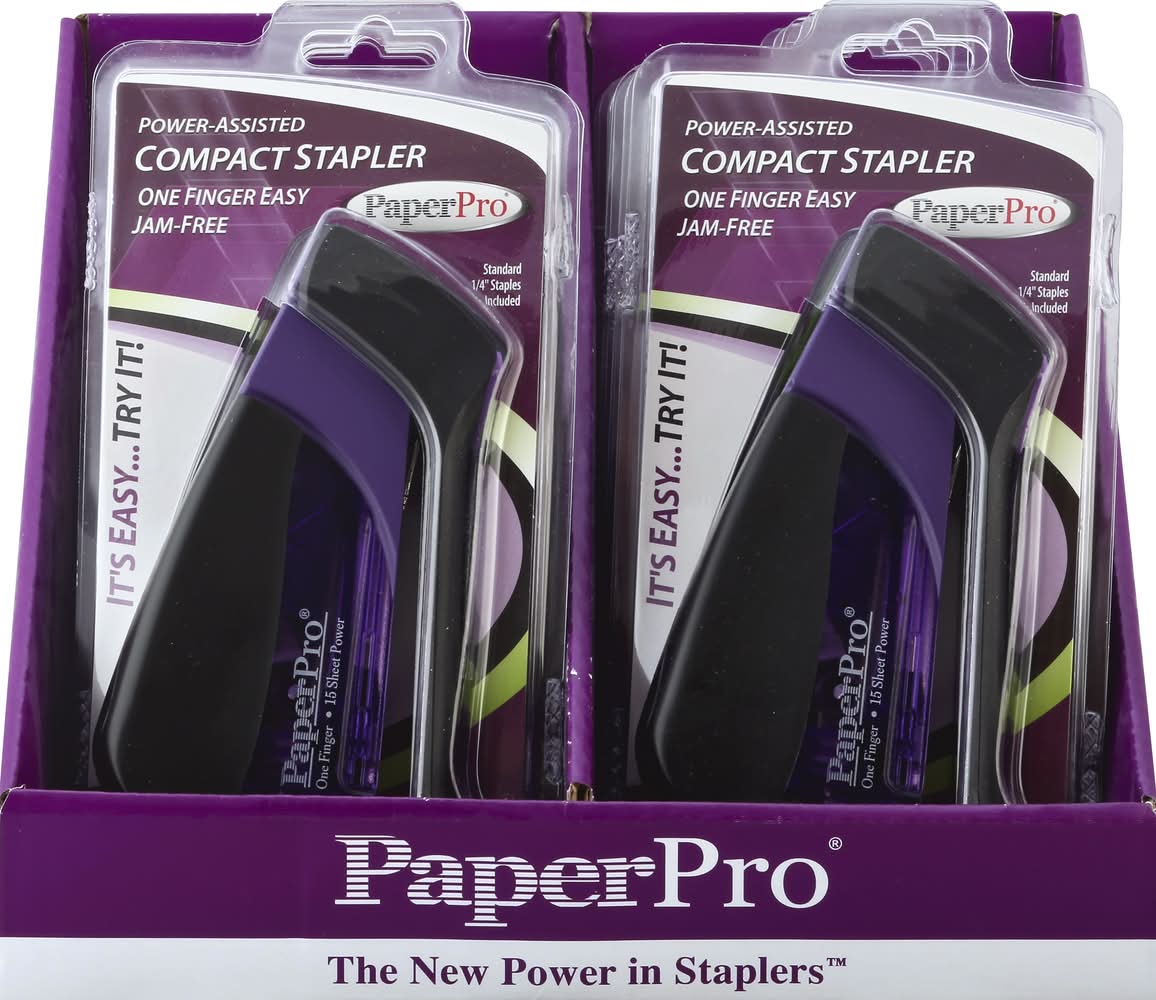 PaperPro One-Finger Stapling (6.4 oz)