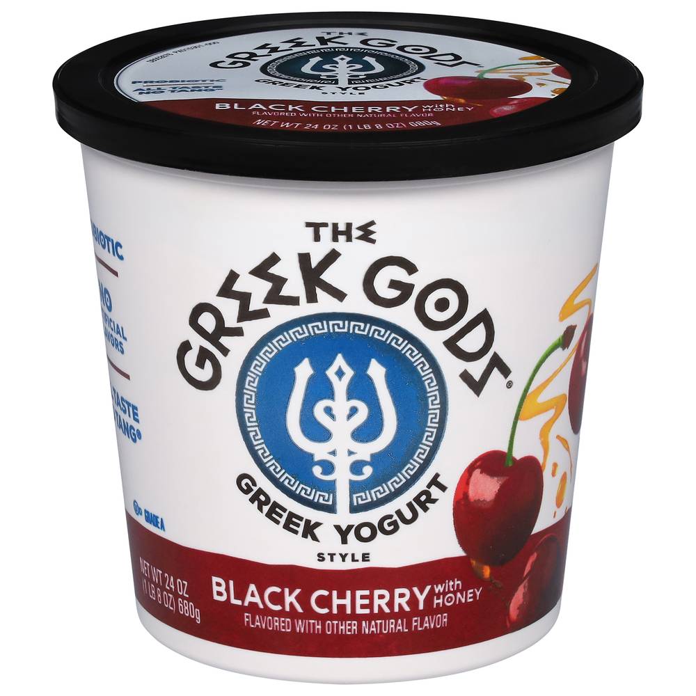 The Greek Gods Yogurt, Black Cherry-Honey (24 oz)