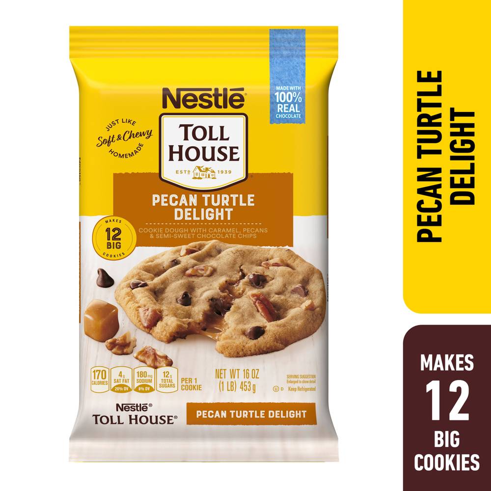 Toll House Ultimates Pecan Turtle Delight Cookie Dough (16 oz)