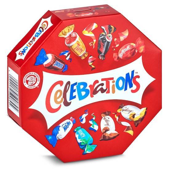 Surtido de Chocolatinas Celebrations en Caja (196 g)