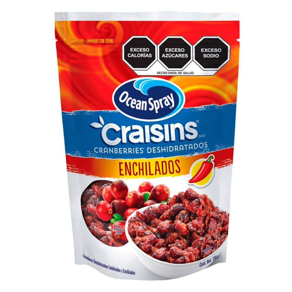 Ocean spray arándano deshidratado enchilado