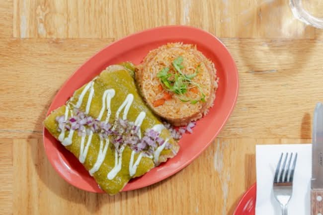 Enchiladas Verde