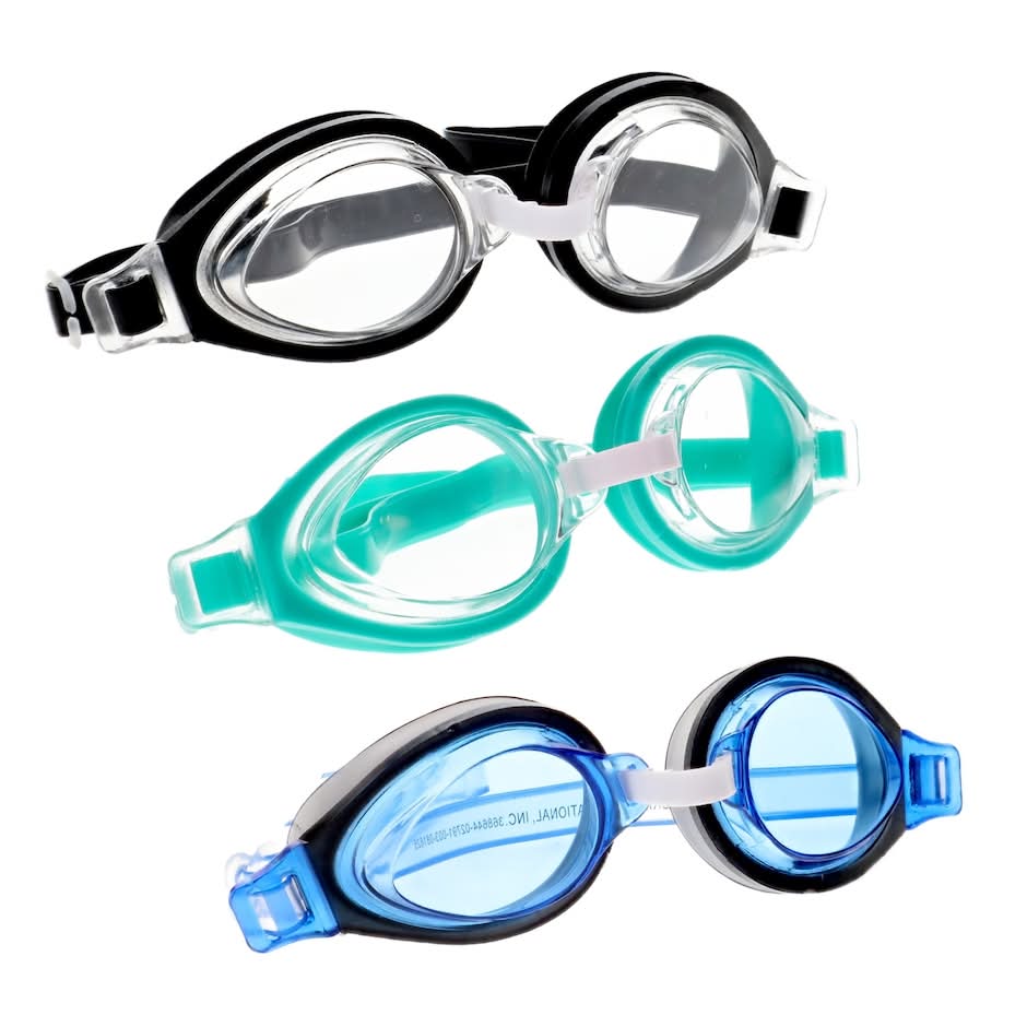 Outdoor Fun Splash-N-Swim Adult Swim Goggles, 1-ct.