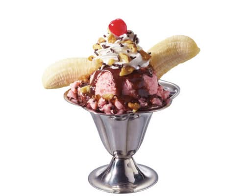 Banana Split Sundae