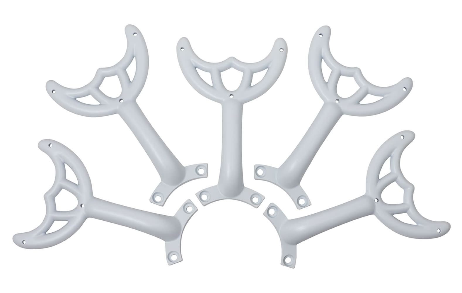 Harbor Breeze 5 -Pack 4.52-in White Ceiling Fan Blade Arm