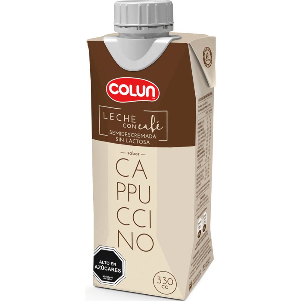 Colun leche cafe cappuccino (tetrapak 330 ml)