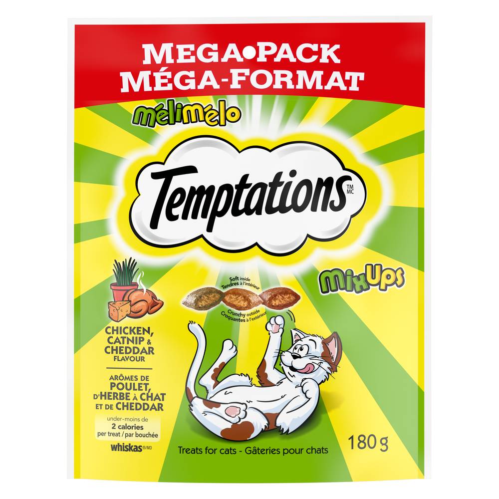 Whiskas Temptations Mix-Ups Catnip (chicken, cheddar, catnip) (180 g)