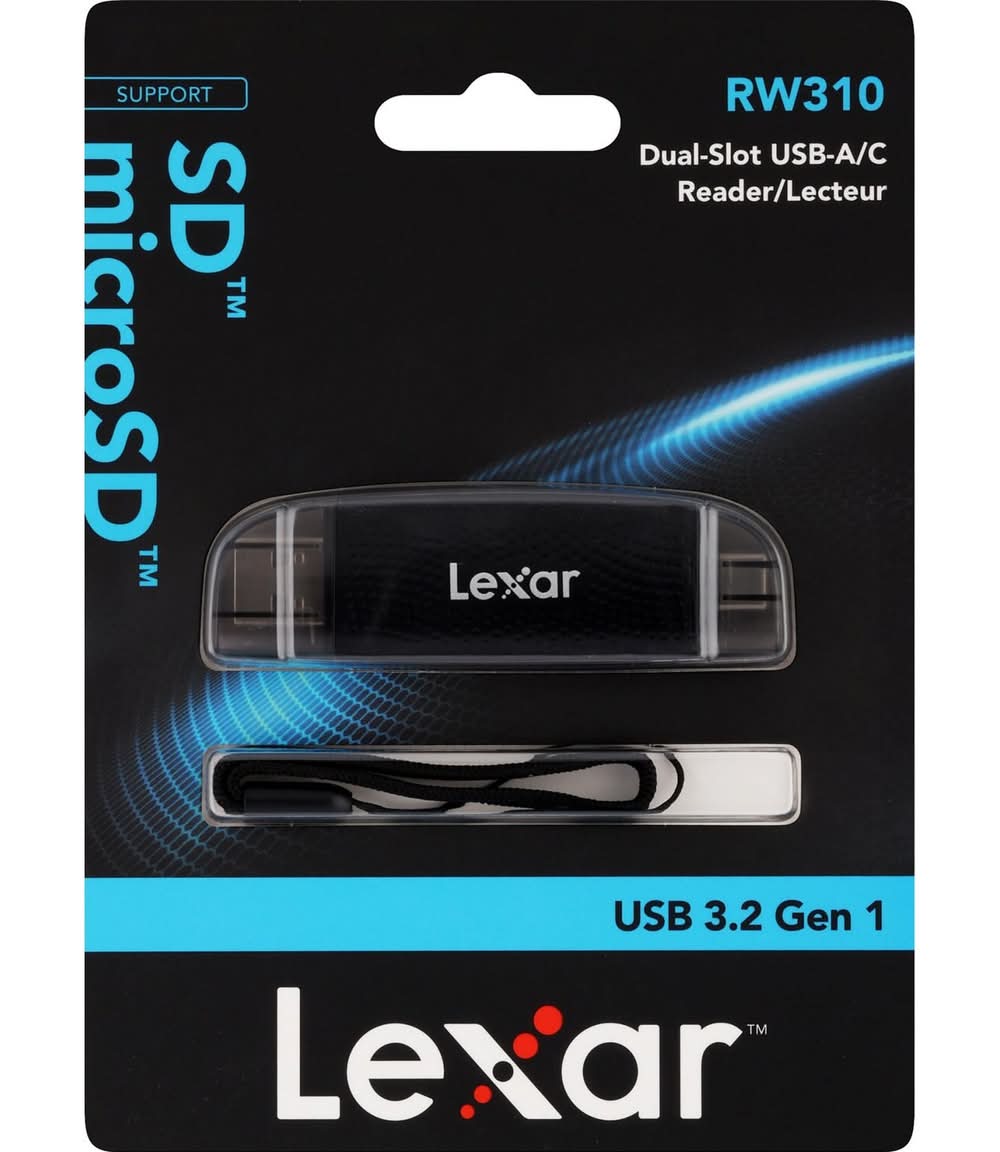 Lexar Dual-Slot Usb-A/C Gen 1 Reader