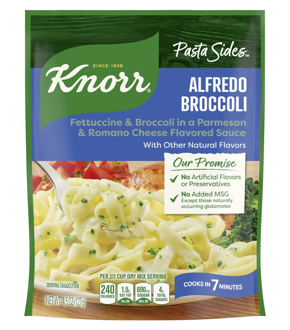 Knorr Pasta Sides Alfredo Broccoli Fettuccini (4.5 oz)