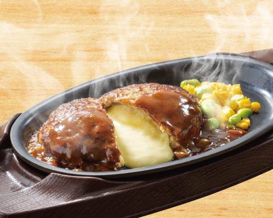 チーズINハンバーグ Cheese IN Hamburg Steak