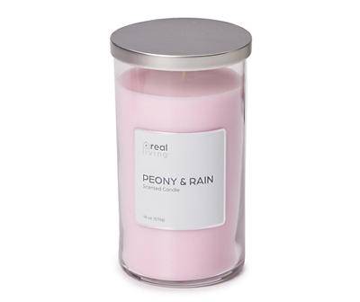 Peony & Rain Pink Tumbler Jar Candle, 18 Oz.