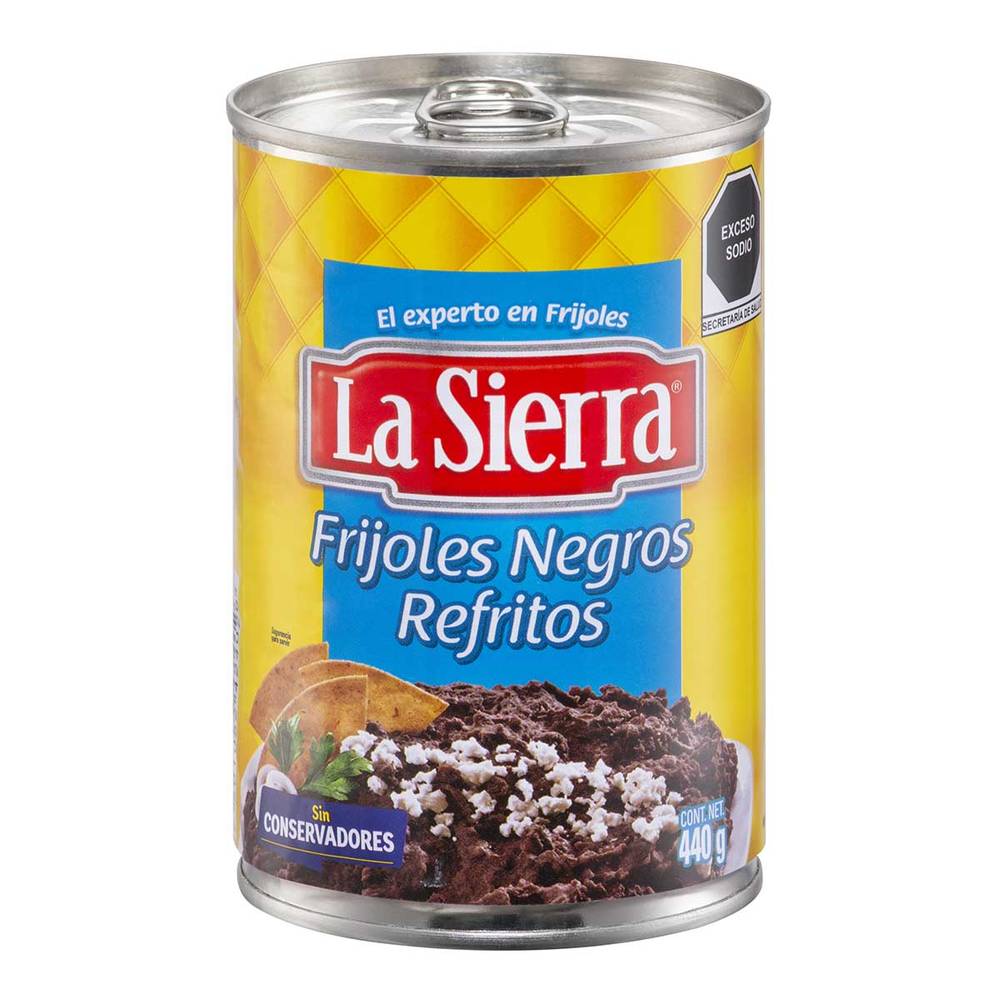 La Sierra · Frijoles negros refritos (440 g)