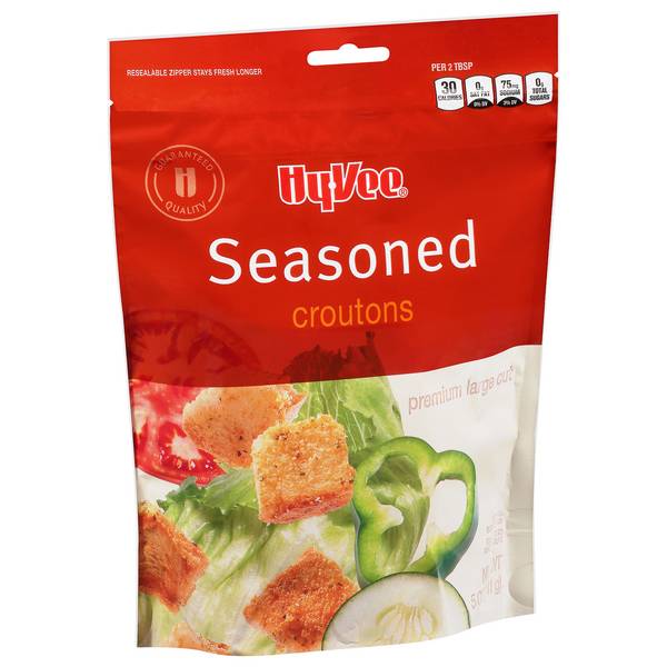 Hy-Vee Seasoned Croutons