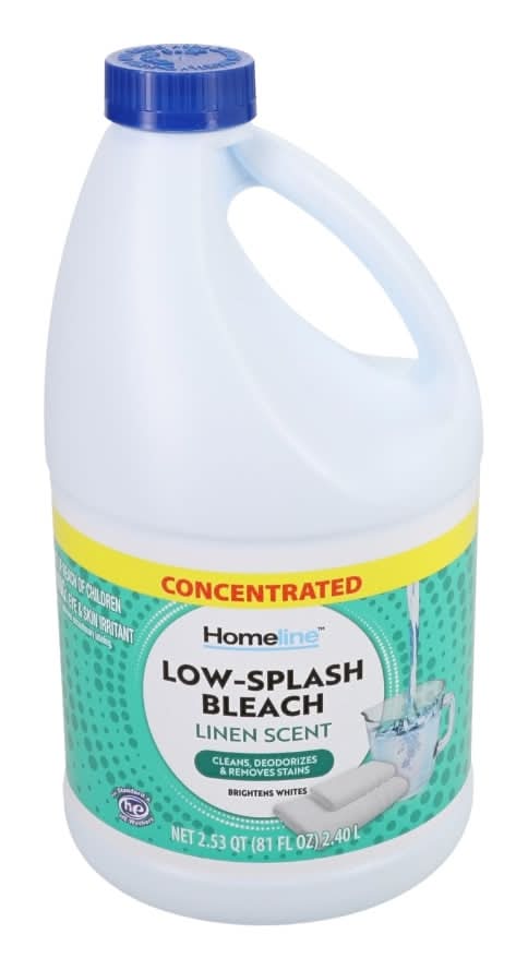 Homeline Concentrated Low Splash Bleach, Linen (81 fl oz)