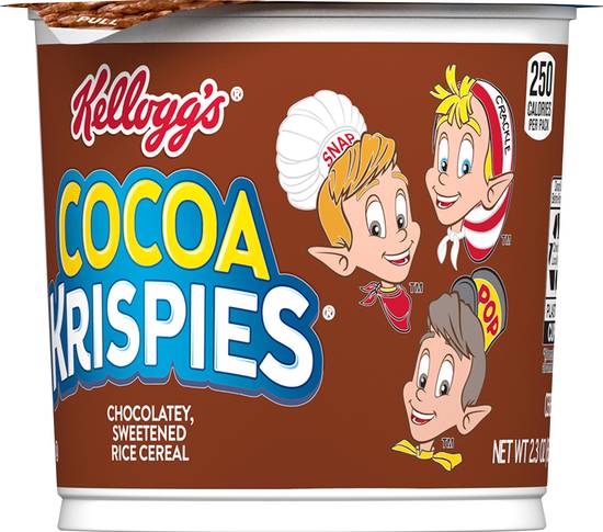 Cocoa Krispies Kellogg's Sweetened Rice Cereal (chocolate)