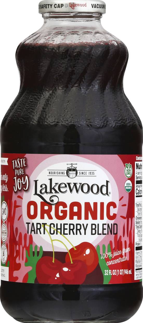 Lakewood Organic Tart Cherry Blend 100% Juice (32 fl oz)