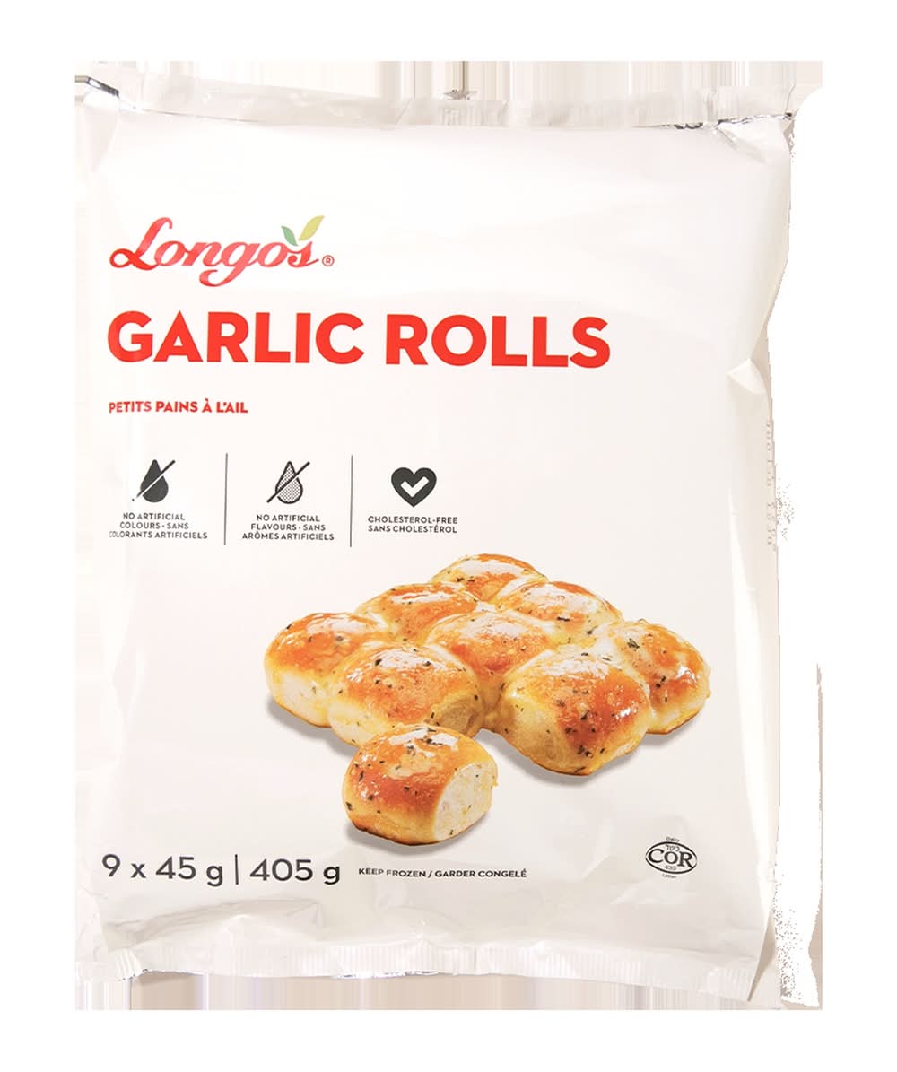 Longo's Garlic Rolls (405 g, 9 ct)